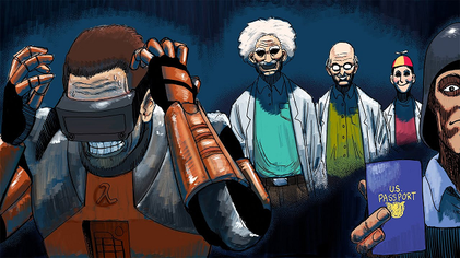 the thumbnail for act 1 of Half Life VR but the AI Is Self-Aware