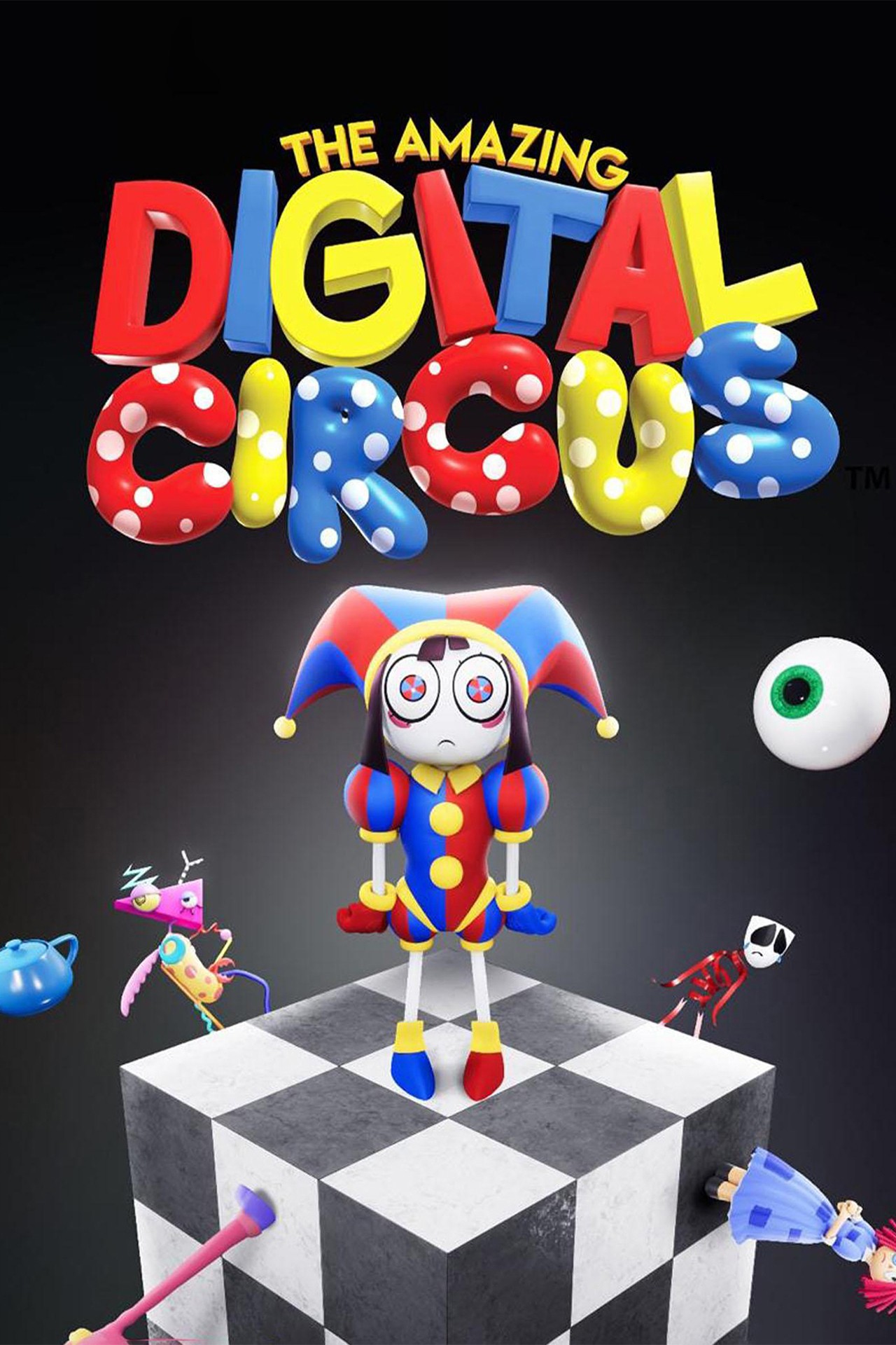 the cover art for The Amazing Digital Circus