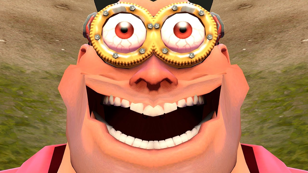 a reflected image of the engineer from STBlackST's stu_pidface's_whimsical_shenanigans.pie